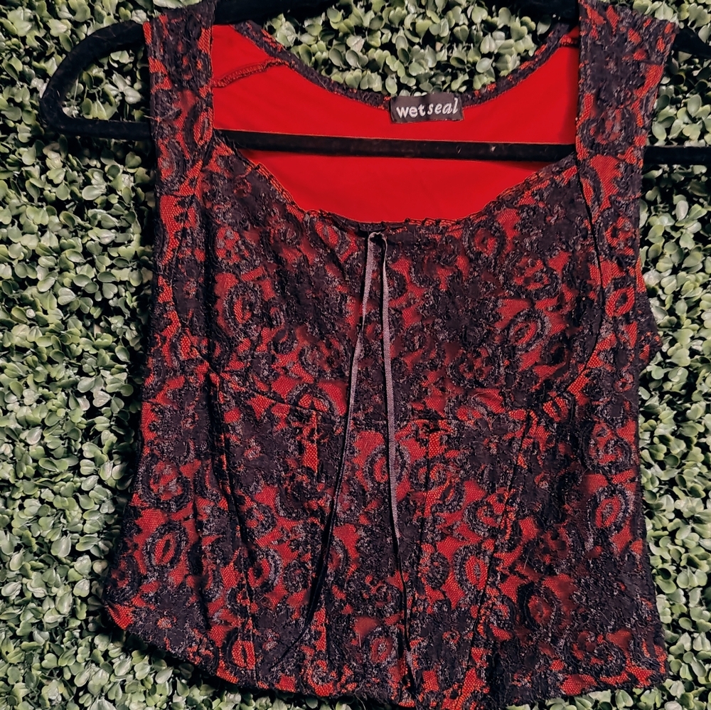 Vintage rare wet seal top